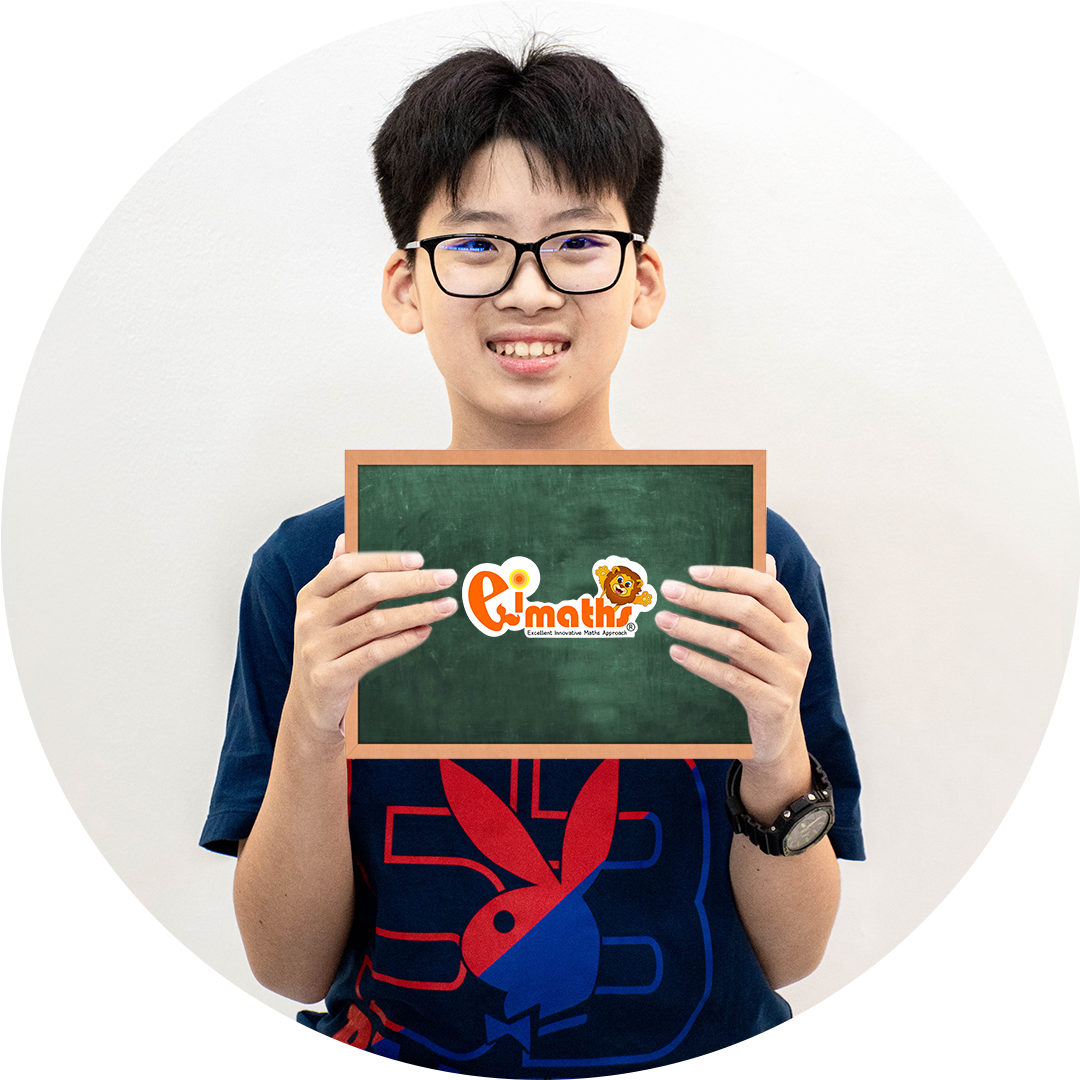 Student holding board